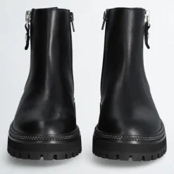 Liu-Jo Bottines|Boots en Cuir Pink noires