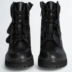 Liu-Jo Bottines|Boots en Cuir Pink noires