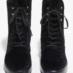 Stuart Weitzman Bottines|Boots en Peau de Mouton McKenzee Chill noires