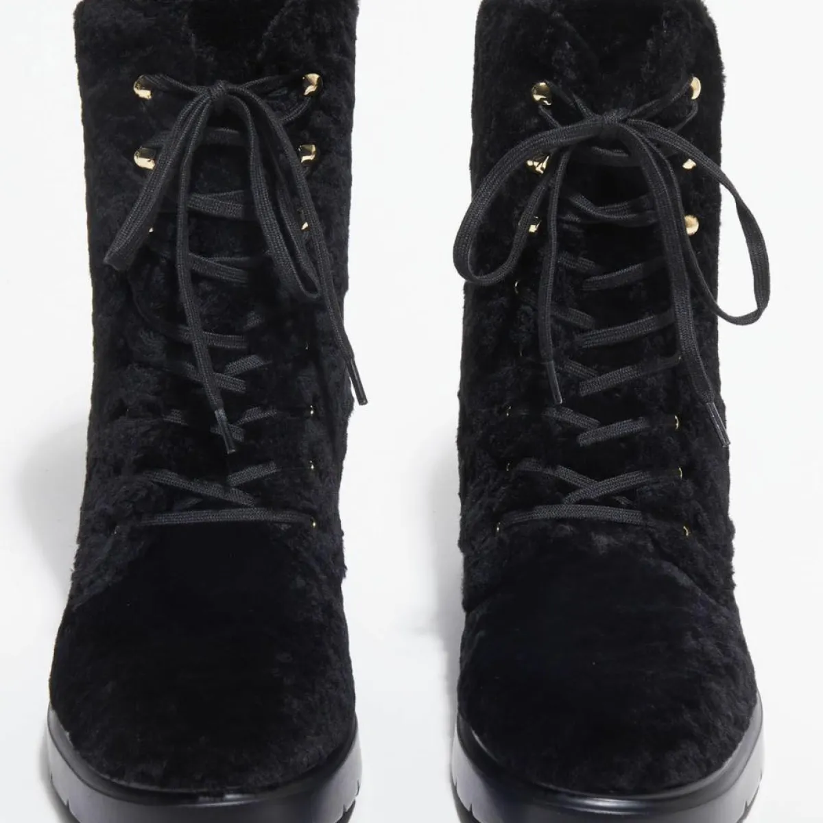 Stuart Weitzman Bottines|Boots en Peau de Mouton McKenzee Chill noires