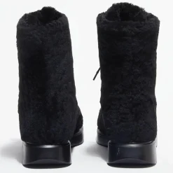 Stuart Weitzman Bottines|Boots en Peau de Mouton McKenzee Chill noires