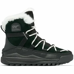 Sorel Bottines|Boots en Velours de Cuir doublure polaire Ona noires