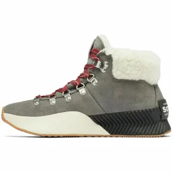 Sorel Bottines|Boots en Velours de Cuir doublure polaire Out N About III grises