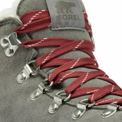 Sorel Bottines|Boots en Velours de Cuir doublure polaire Out N About III grises