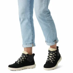 Sorel Bottines|Boots en Velours de Cuir Explorer Next noires