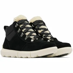 Sorel Bottines|Boots en Velours de Cuir Explorer Next noires