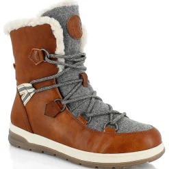 Kimberfeel Bottines|Boots fourrées Abigail camel