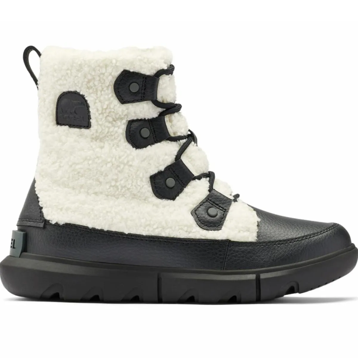 Sorel Bottines|Boots fourrées imperméables Explorer™ II Joan Cozy blanc/noir