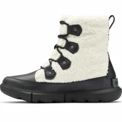 Sorel Bottines|Boots fourrées imperméables Explorer™ II Joan Cozy blanc/noir
