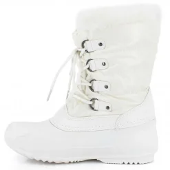 Kimberfeel Bottines|Boots fourrées Kenza blanches