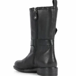 Geox Bottes|Bottes en Cuir Catria noires