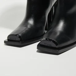 Sonia Rykiel Bottes|Bottes en Cuir Clover noires - Talon 10 cm