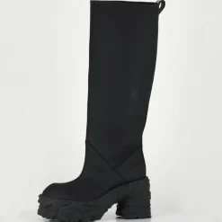 Premiata Bottes|Bottes en Cuir M6315 noires - Talon : 9.5 cm