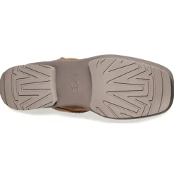 Ugg Bottines|Bottes en Velours de Cuir New Heights Platform Mini marron - Talon 11.4 cm