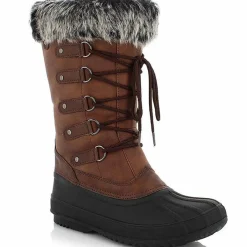 Kimberfeel Bottes|Bottes fourrées Kelyne marron/noir