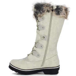 Kimberfeel Bottes|Bottes Fourrées Manon blanc cassé
