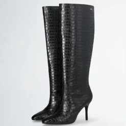 Liu-Jo Bottes|Bottes White noires