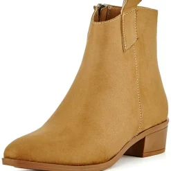 Lab78 Bottines|Bottines à talon Clara beiges - Talon 12 cm