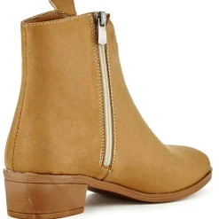 Lab78 Bottines|Bottines à talon Clara beiges - Talon 12 cm