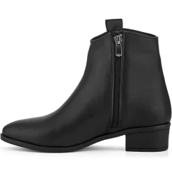 Lab78 Bottines|Bottines à talon Clara noires - Talon 12 cm