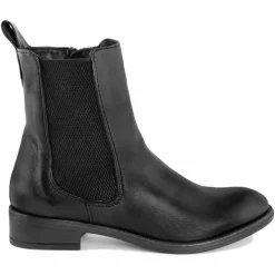 Lab78 Bottines|Bottines à talon en Cuir noires