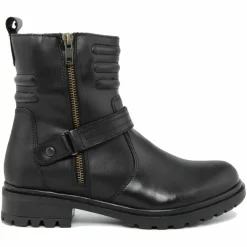 Lab78 Bottines|Bottines à talon en Cuir noires