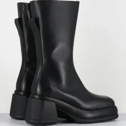 E8 By Miista Bottines|Bottines en Cuir & Textile cassia noires