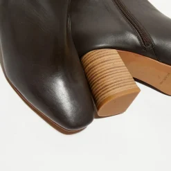 Apologie Bottines|Bottines en Cuir Alba marron - Talon 8,5 cm