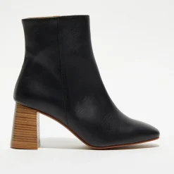 Apologie Bottines|Bottines en Cuir Alba noires - Talon 8,5 cm