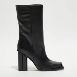Sonia Rykiel Bottines|Bottines en Cuir Clover noires - Talon 10 cm