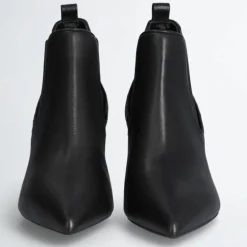 Liu-Jo Bottines|Bottines en Cuir Gaia noir/marron - Talon 6 cm