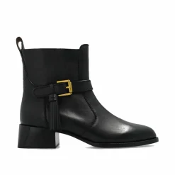 See by Chloé Bottines|Bottines en cuir Lory noires