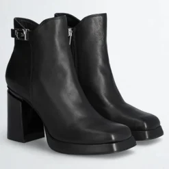 Liu-Jo Bottines|Bottines en Cuir Nana noires - Talon 9 cm