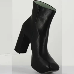 Malloni Bottines|Bottines en Cuir noires