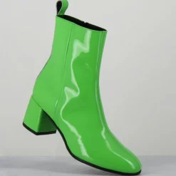 Garrice Bottines|Bottines en Cuir samui vertes