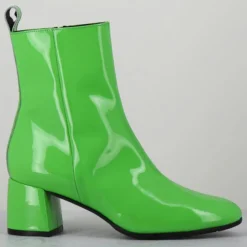 Garrice Bottines|Bottines en Cuir samui vertes