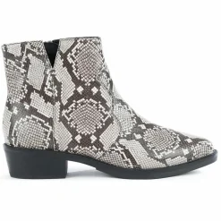 Geox Bottines|Bottines en Cuir Teoclea beige/gris