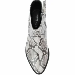 Geox Bottines|Bottines en Cuir Teoclea beige/gris