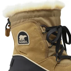 Sorel Bottines|Bottines imperméables en Velours de Cuir doublure micropolaire Torino curry/noir