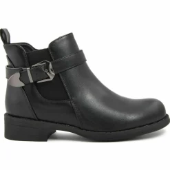 Lab78 Bottines|Bottines plates noires