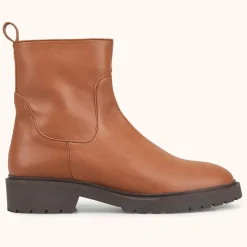 Cosmoparis Bottines|Bottines Valoris Vegan cognac