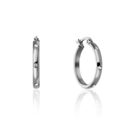 Amelia Parker Boucles D'Oreilles|Boucles d'oreilles Sparkle argentées