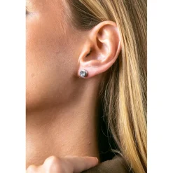 Amelia Parker Boucles D'Oreilles|Boucles d'oreilles Sparkle argentées