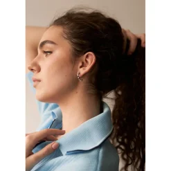 Amelia Parker Boucles D'Oreilles|Boucles d'oreilles Wave argentées