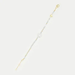 Moonstone Bracelets|Bracelet Jian Multipierres en laiton doré