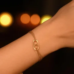 By Rafaella Bracelets|Bracelet Lucilla en Argent doré