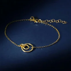 By Rafaella Bracelets|Bracelet Niccolo en Argent doré