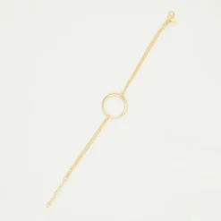 By Rafaella Bracelets|Bracelet Pallos en Argent doré