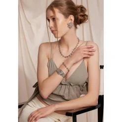 Amelia Parker Bracelets|Bracelet Seabyn argenté