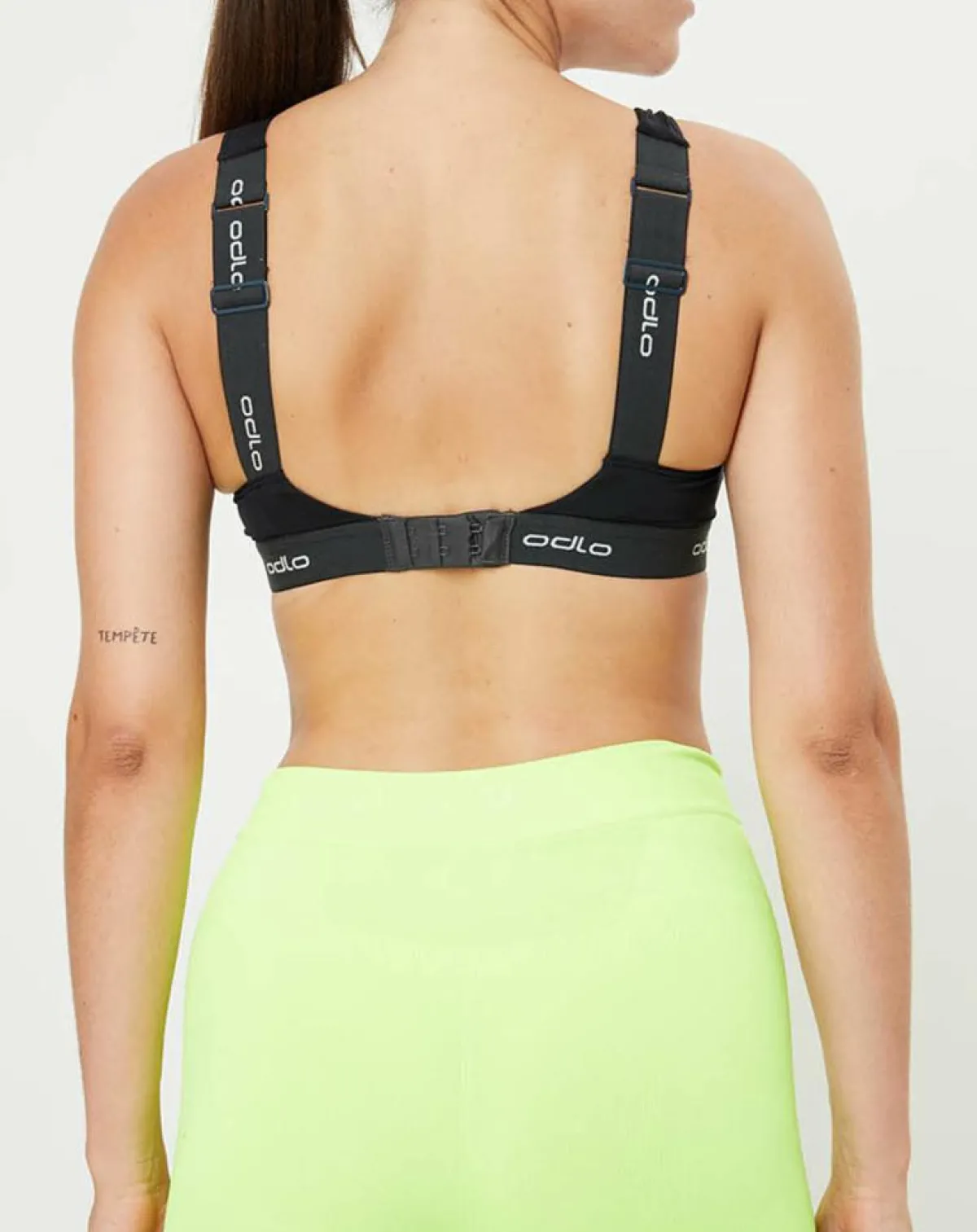 Odlo Lingerie, Nuit|Brassière de Sport Padded Maintien Médium noir